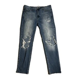 KanCan Distressed Blue Jeans